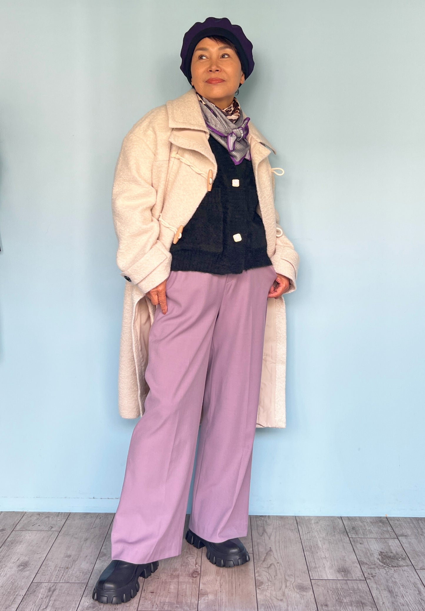 ラテストコームベルトパンツ