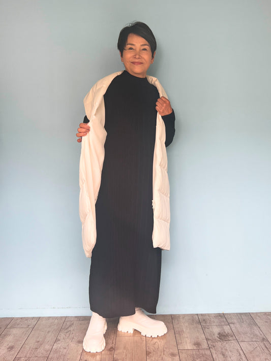 ニットワンピース